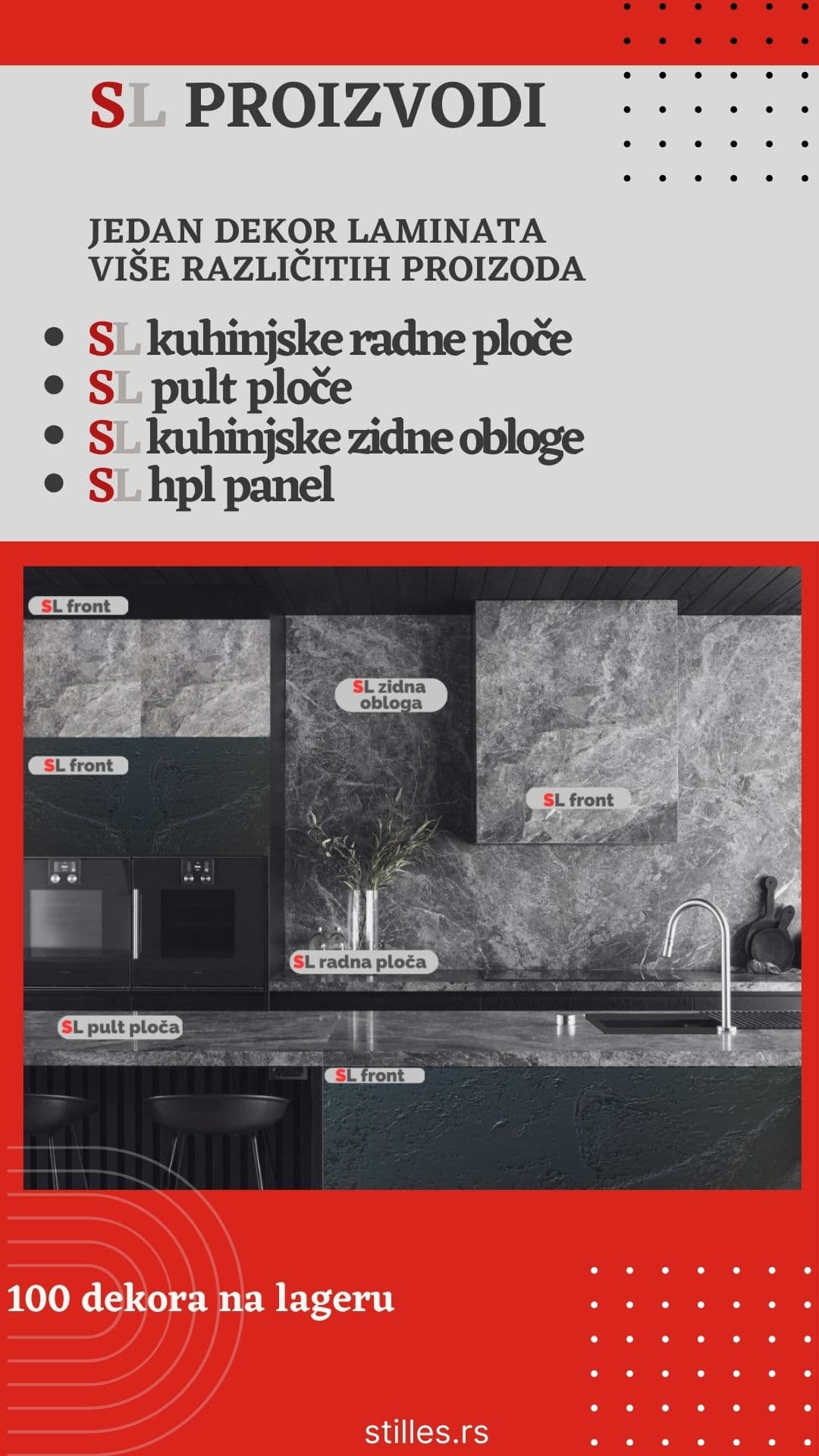 Jedan dekor, više proizvoda